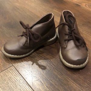 Children’s Place Toddler Lace Up Brown Boots, Size 7
